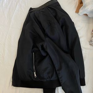 Blue Mens Zara Bomber Jacket